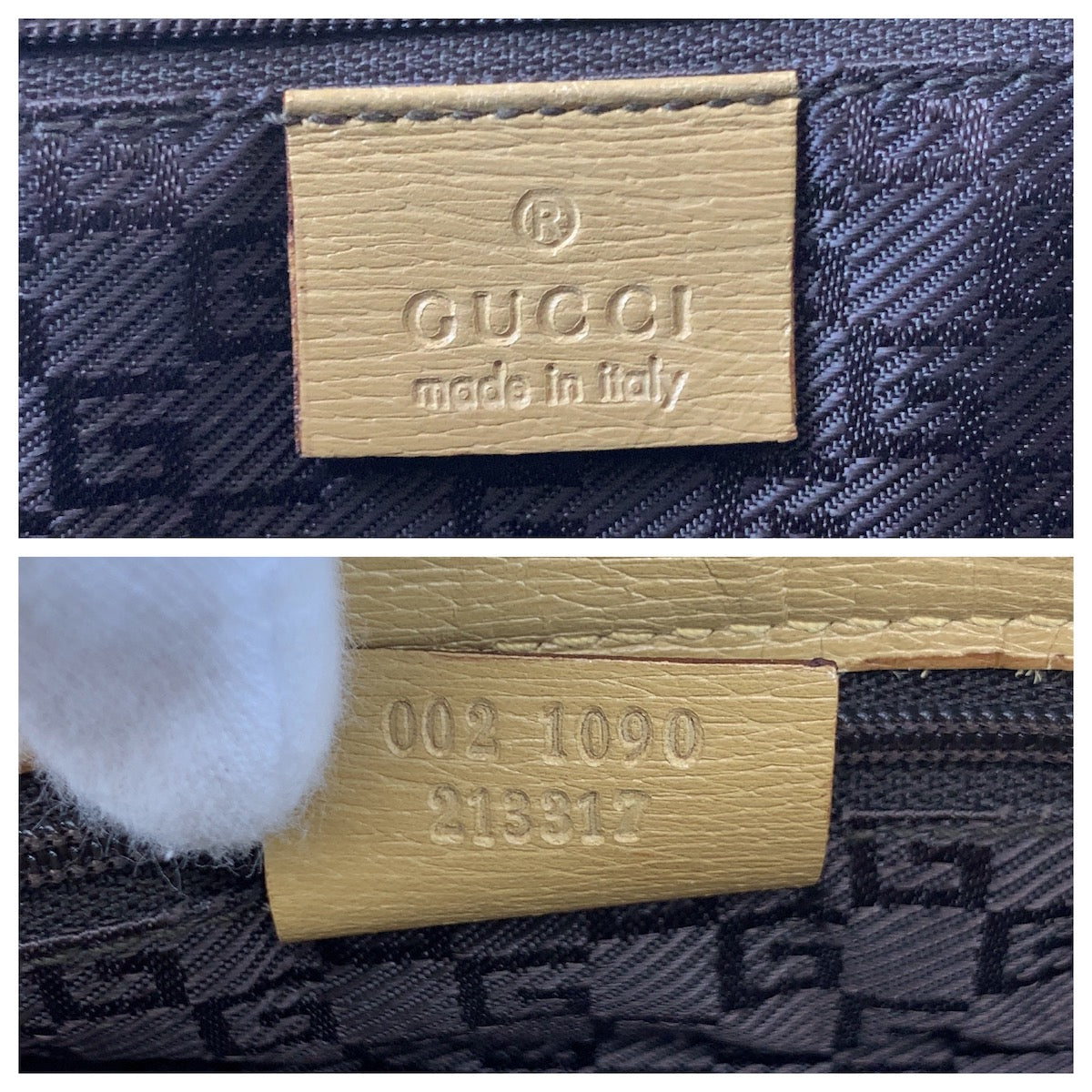 グッチ レザー トートバッグ