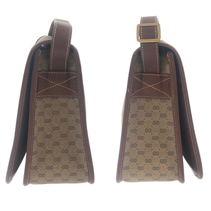 グッチ シェリーライン レザー ショルダーバッグ
