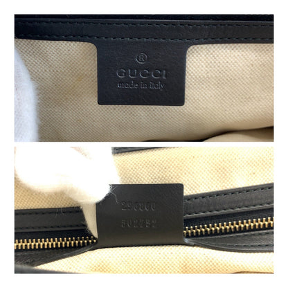 グッチ バンブー レザー ハンドバッグ