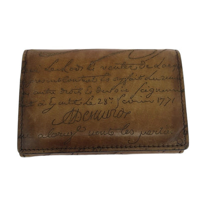 ベルルッティ カリグラフィー レザー カードケース