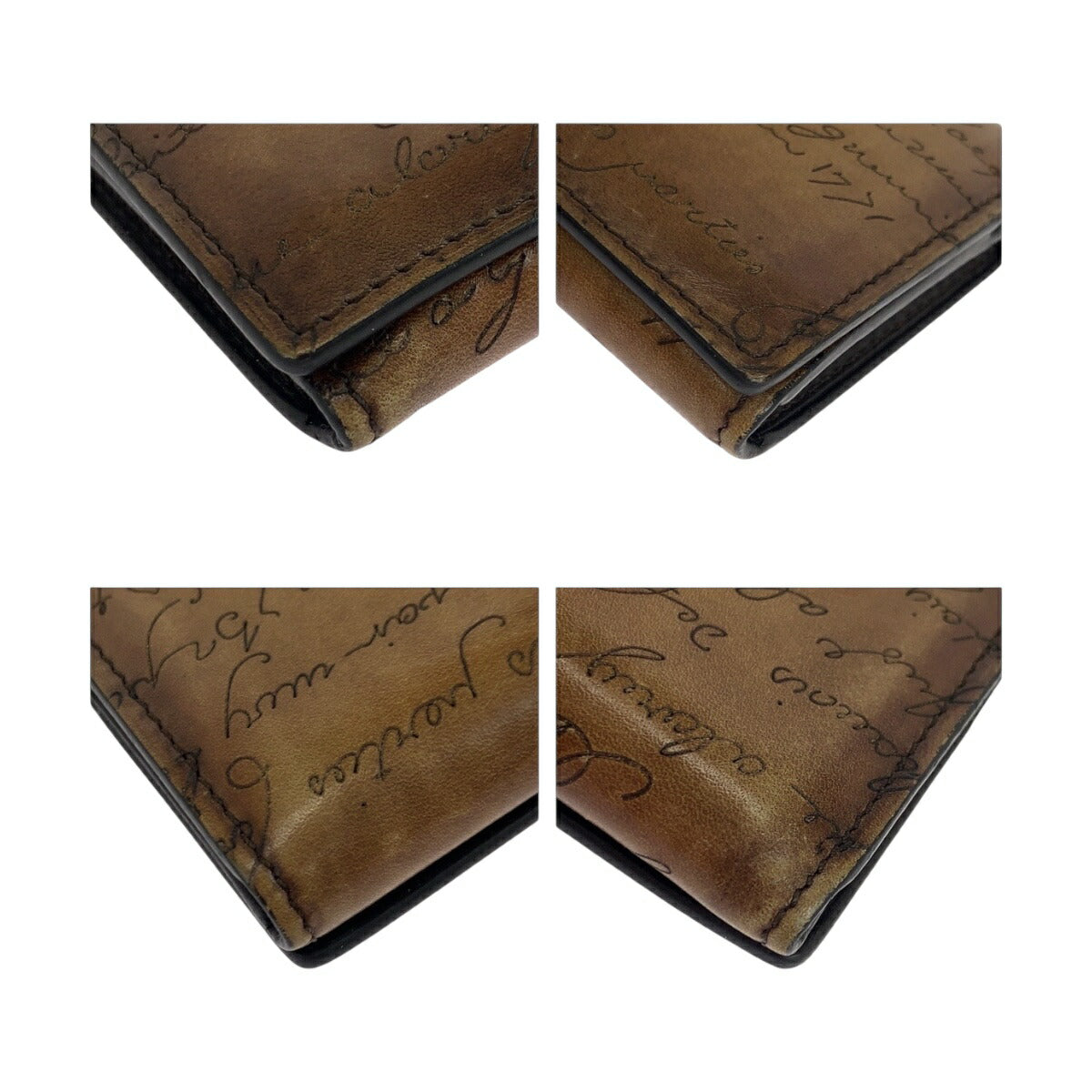 ベルルッティ カリグラフィー レザー カードケース