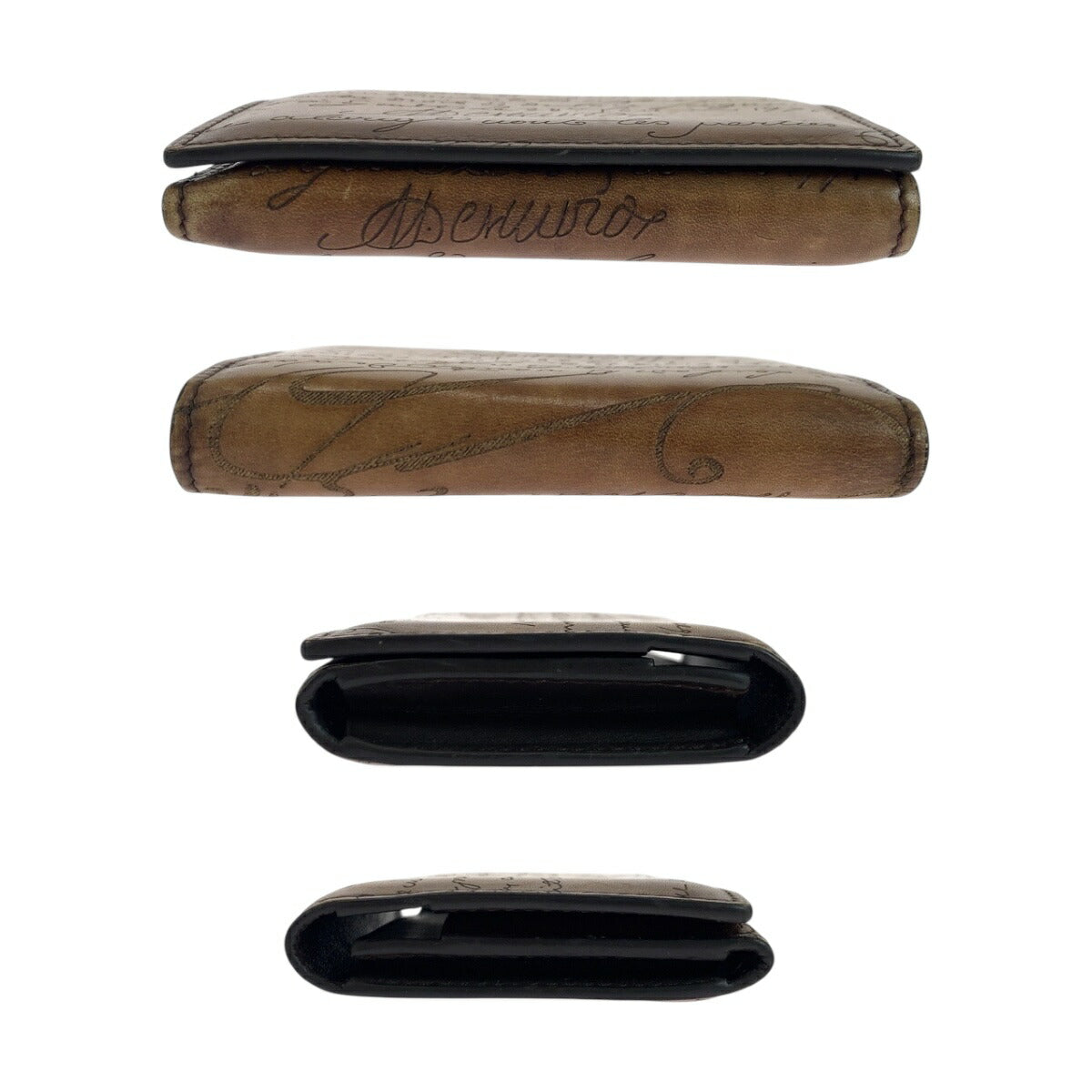 ベルルッティ カリグラフィー レザー カードケース