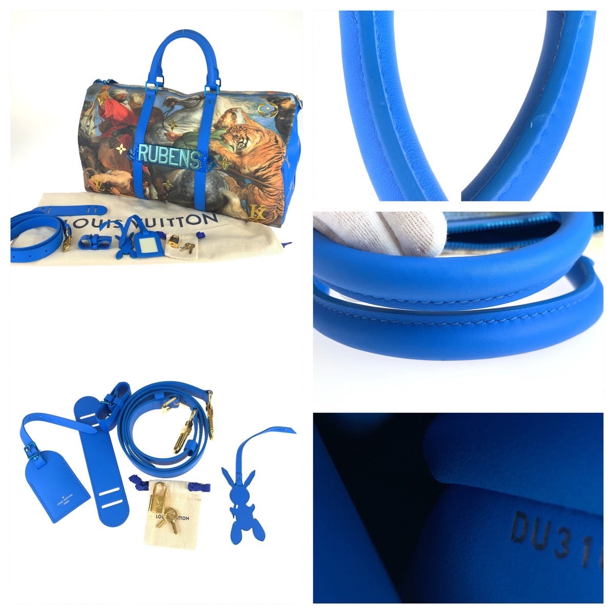 ルイヴィトン マスターズコレクション キーポルバンドリエール50 PVC ボストンバッグ