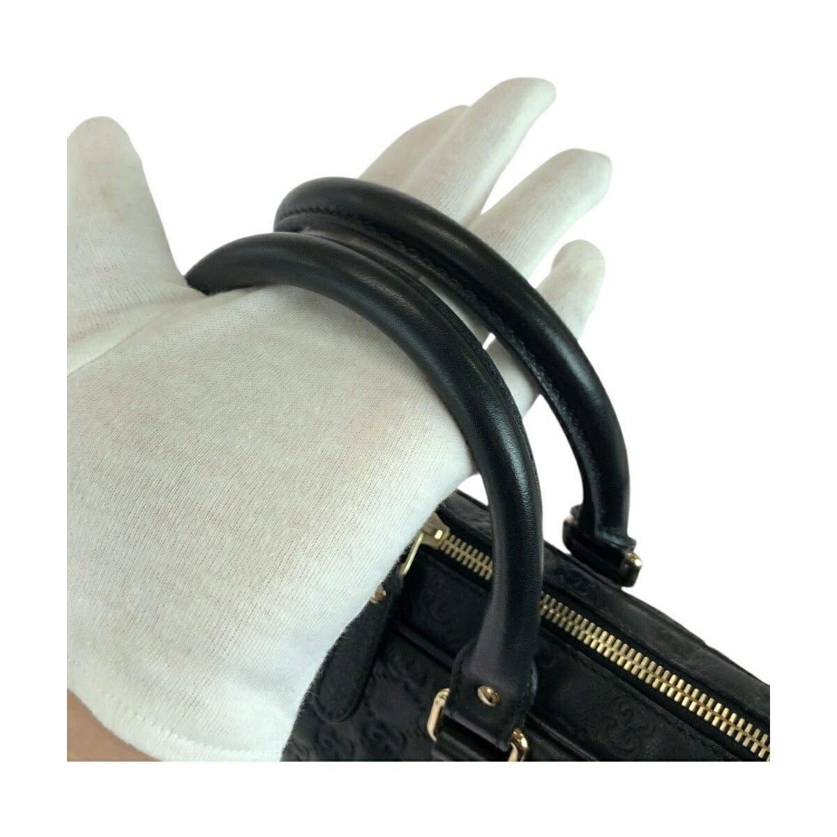 グッチ グッチシマ レザー ハンドバッグ