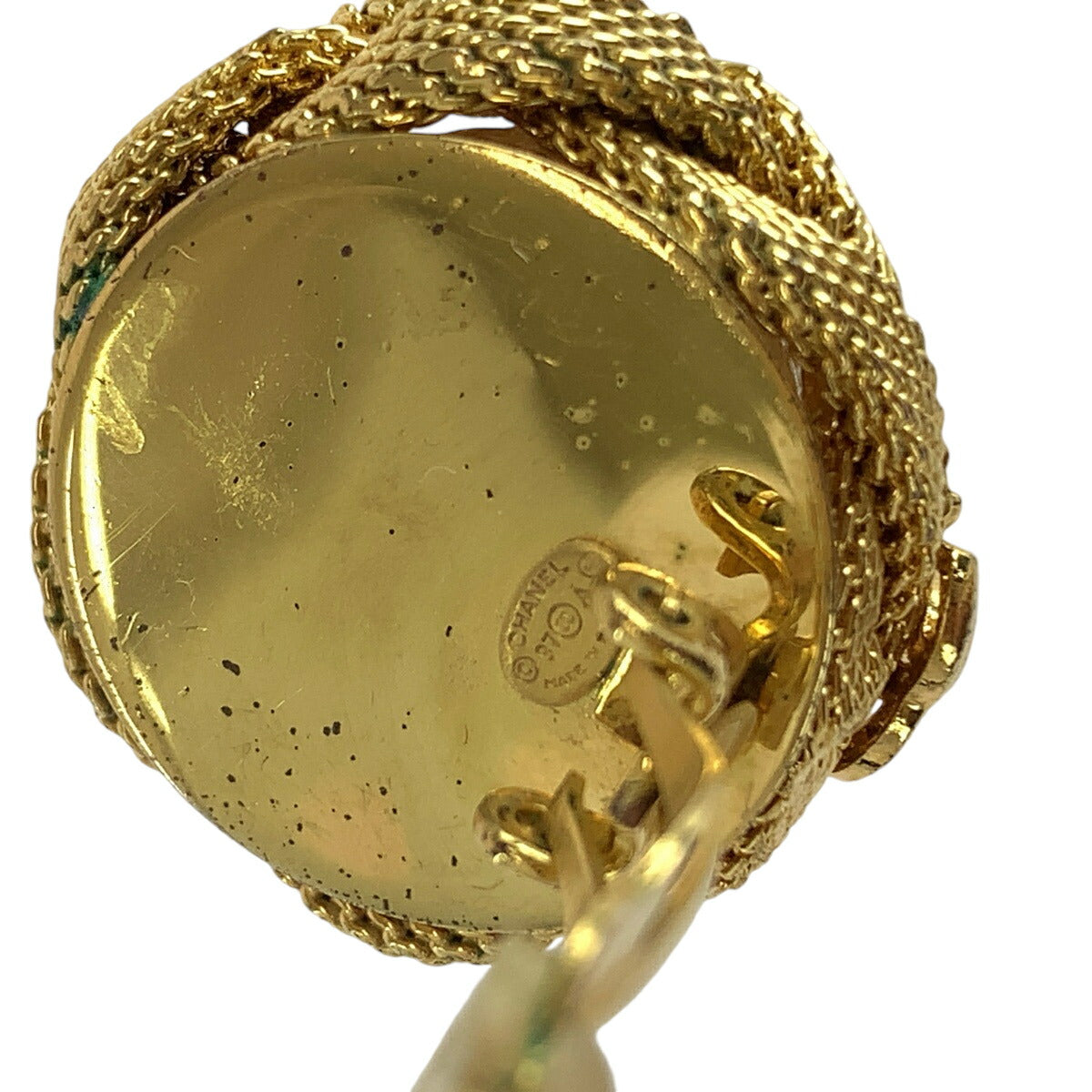 シャネル ココマーク パールイヤリング