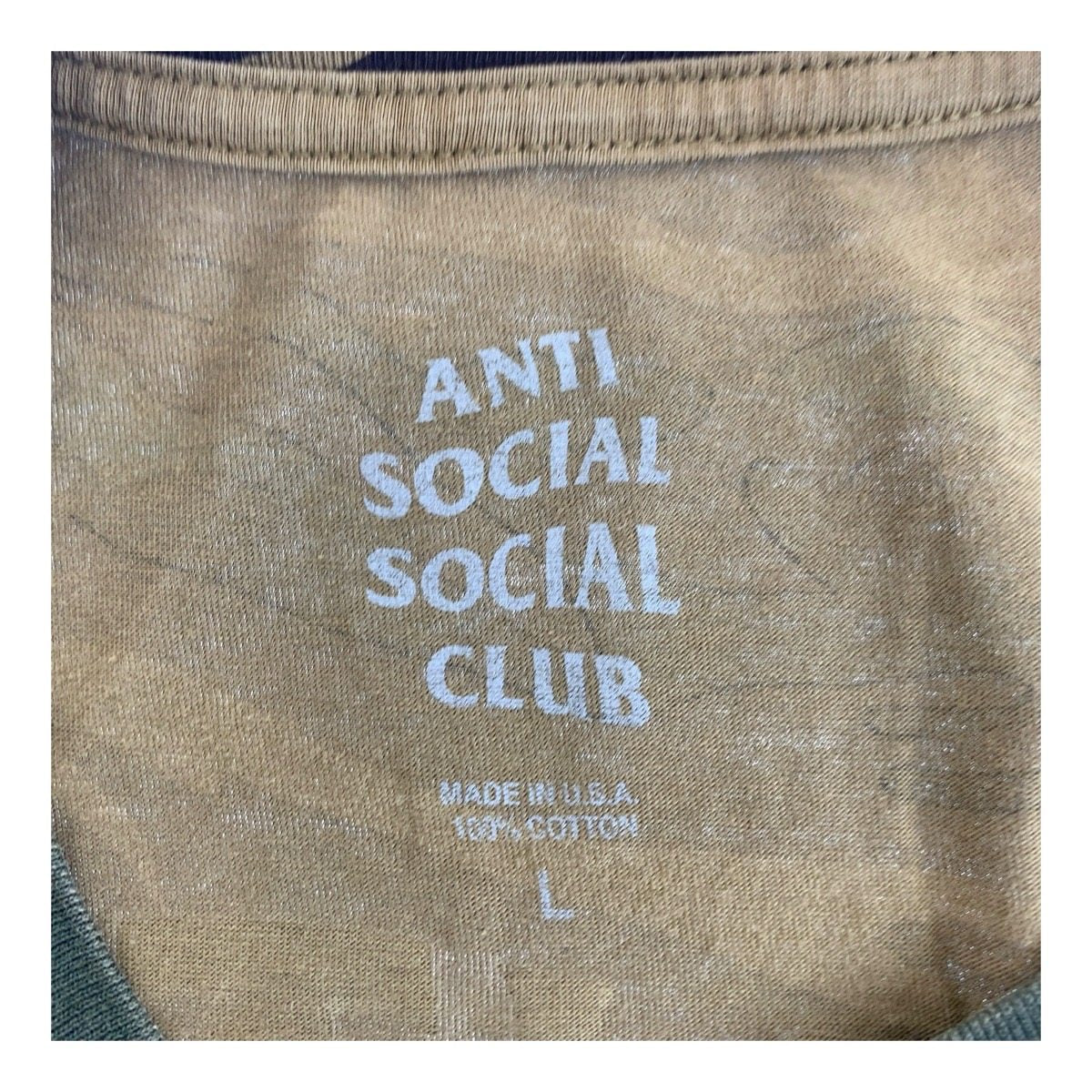 アンチソーシャルソーシャルクラブ コットン Tシャツ