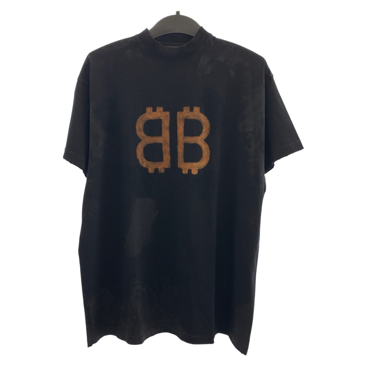 バレンシアガ BBロゴ コットン Tシャツ