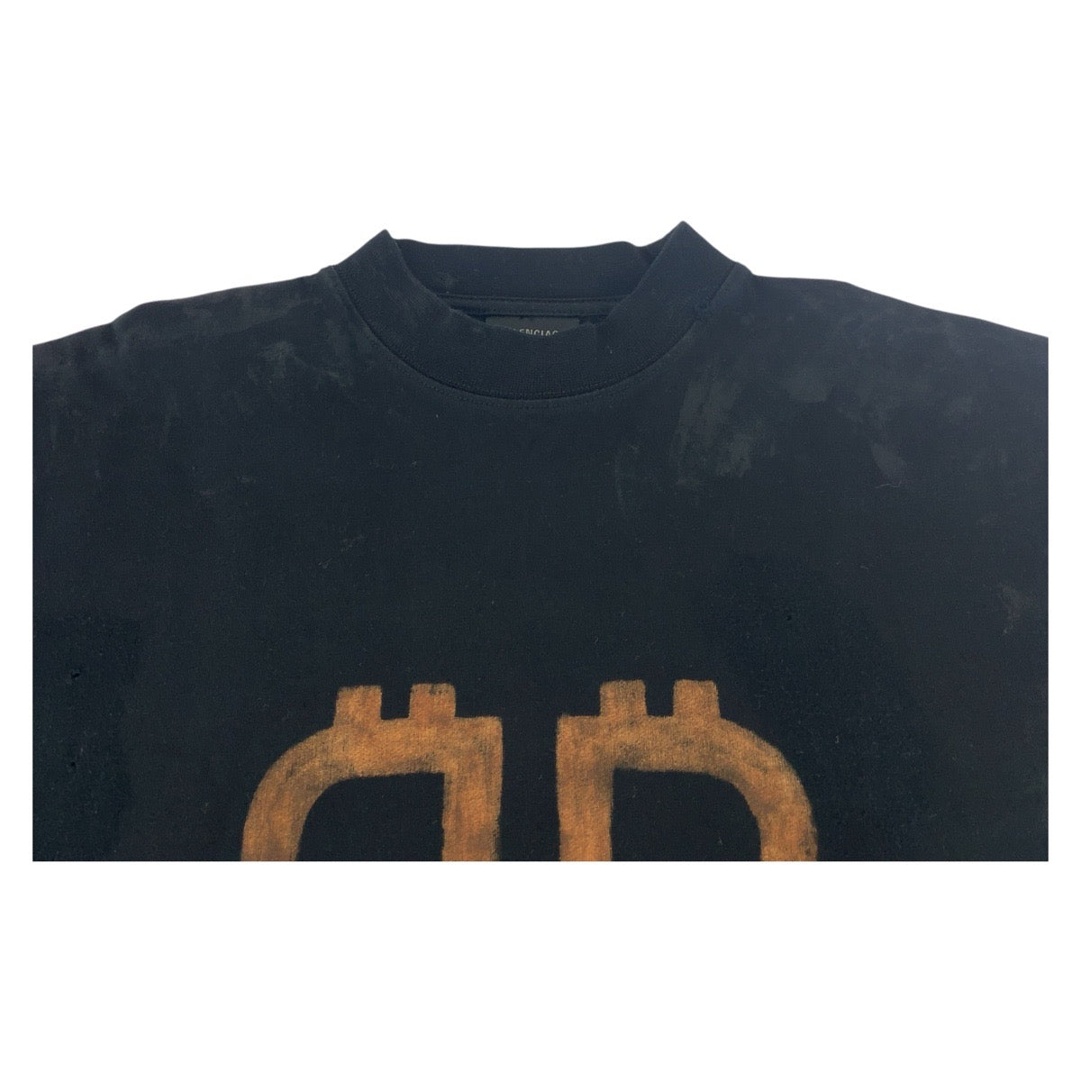 バレンシアガ BBロゴ コットン Tシャツ