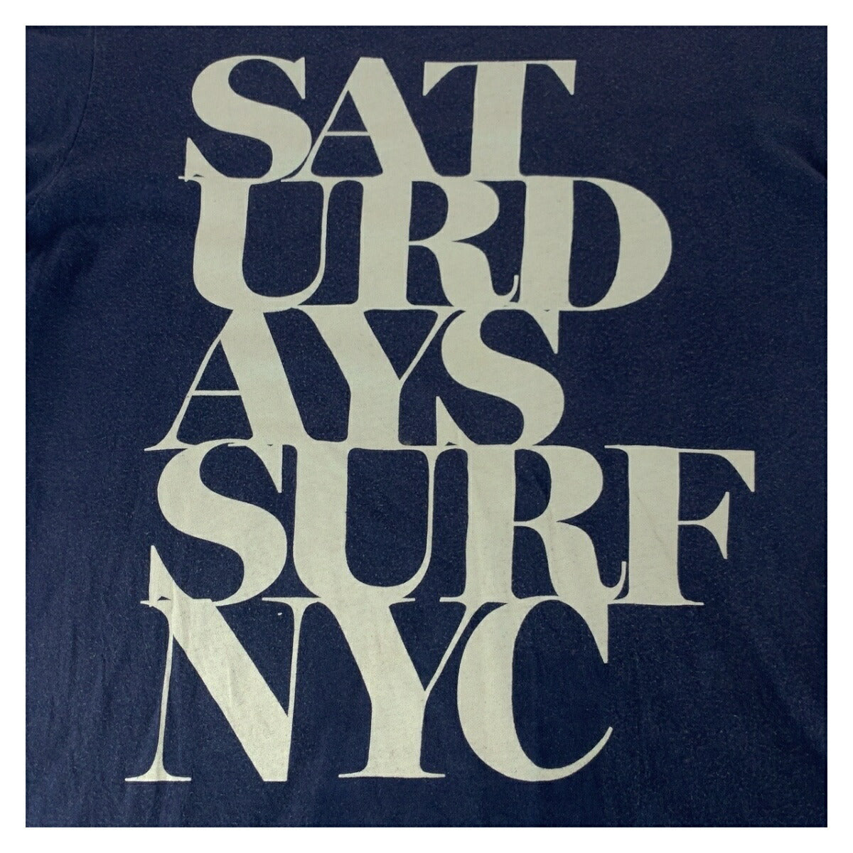 サタデーズサーフニューヨーク コットン 半袖Tシャツ