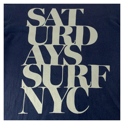 サタデーズサーフニューヨーク コットン 半袖Tシャツ