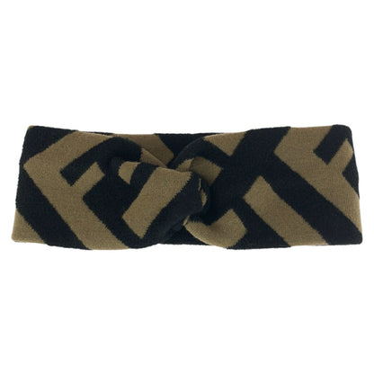 フェンディ ズッカ ウール ヘアバンド