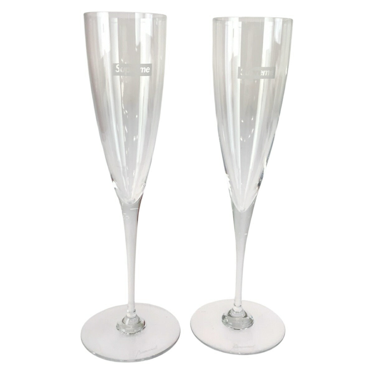 シュプリーム バカラ Dom Perignon Flute Set ガラスシャンパングラスセット