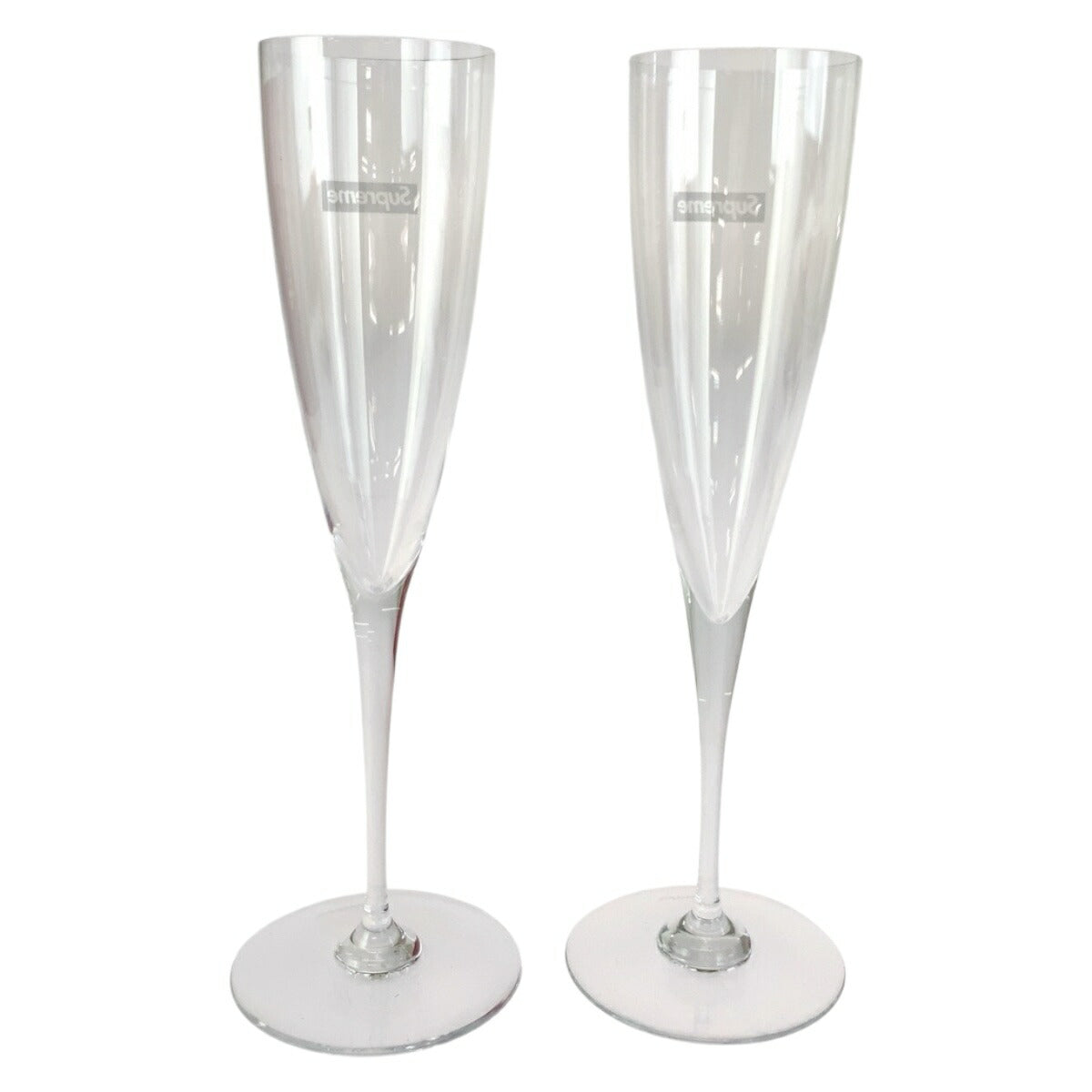 シュプリーム バカラ Dom Perignon Flute Set ガラスシャンパングラスセット