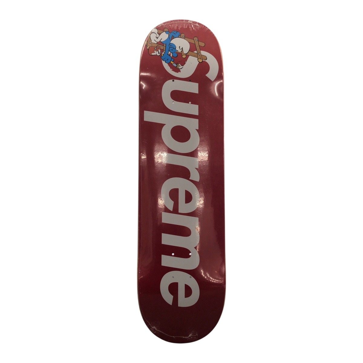 シュプリーム Smurfs Skateboard ウッドスケートボード