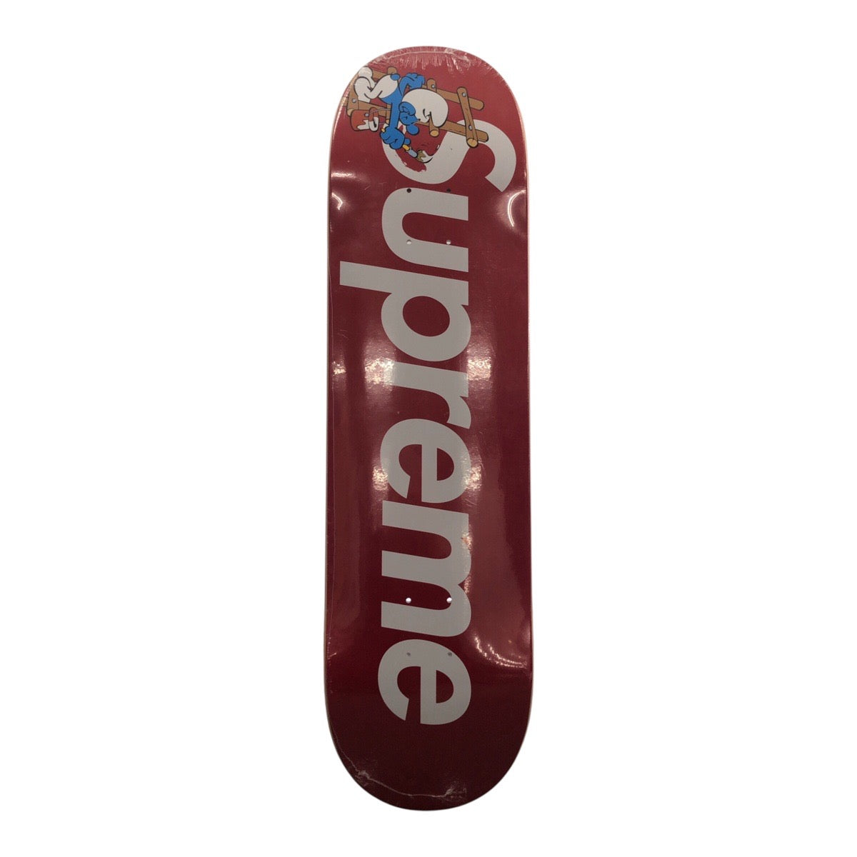 シュプリーム Smurfs Skateboard ウッドスケートボード