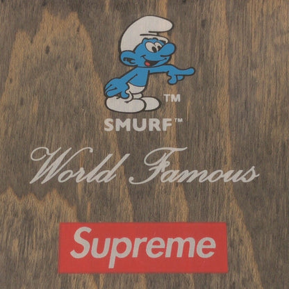 シュプリーム Smurfs Skateboard ウッドスケートボード