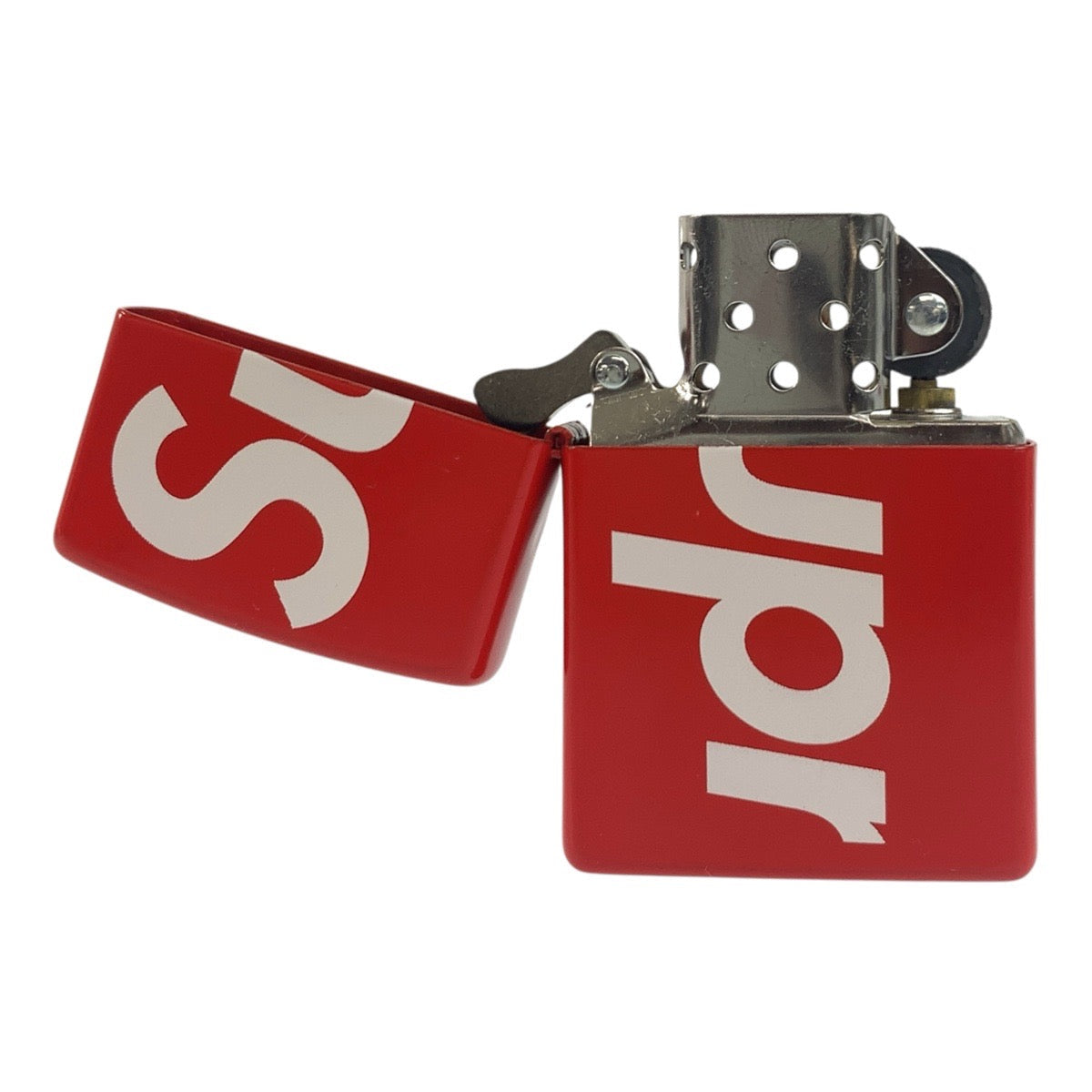 シュプリーム ロゴ ジッポー ブラス ライター