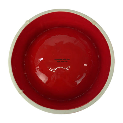 シュプリーム DIAMOND PLATE DOG BOWL セラミックドッグボウル