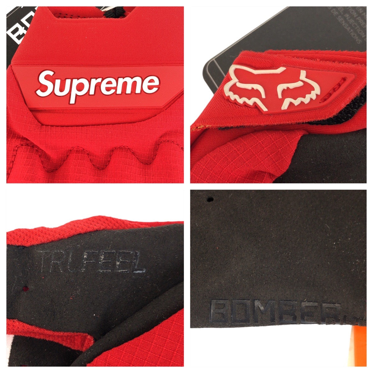 Supreme レーシング ボンバー LT ナイロン ポリエステル グローブ