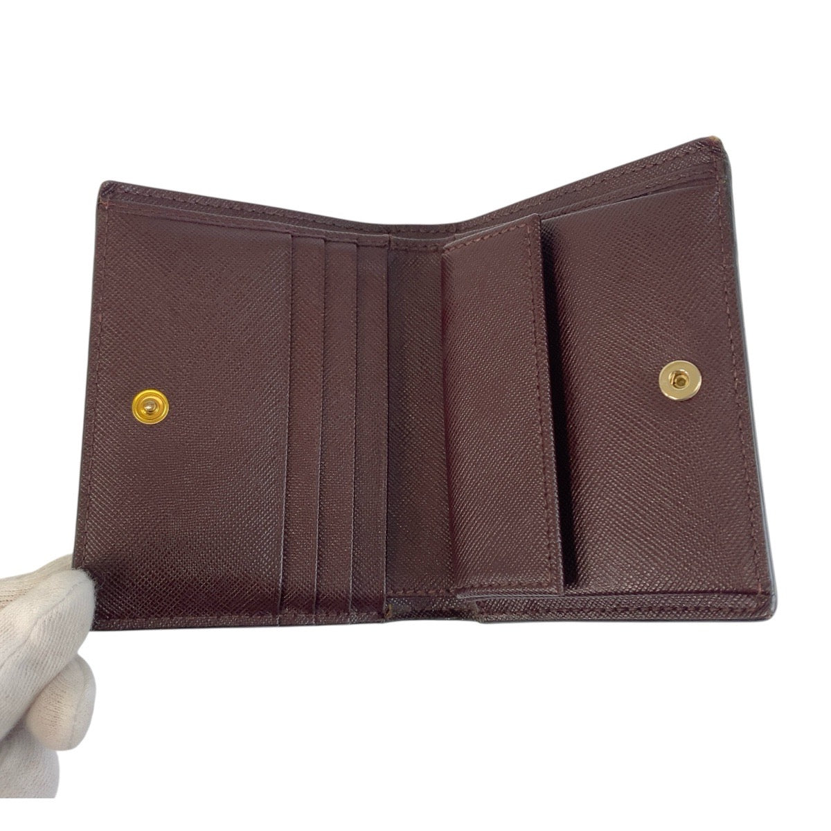 マルニ レザー折財布
