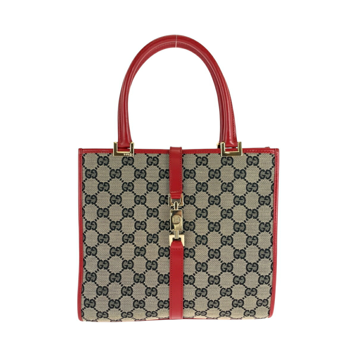 グッチ ジャッキー GGキャンバス ハンドバッグ