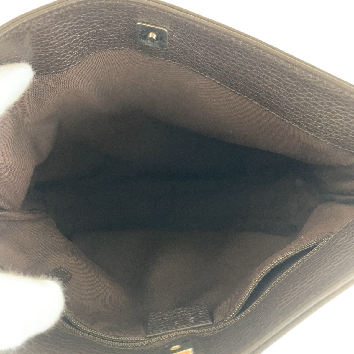 グッチ GGキャンバス レザー ショルダーバッグ