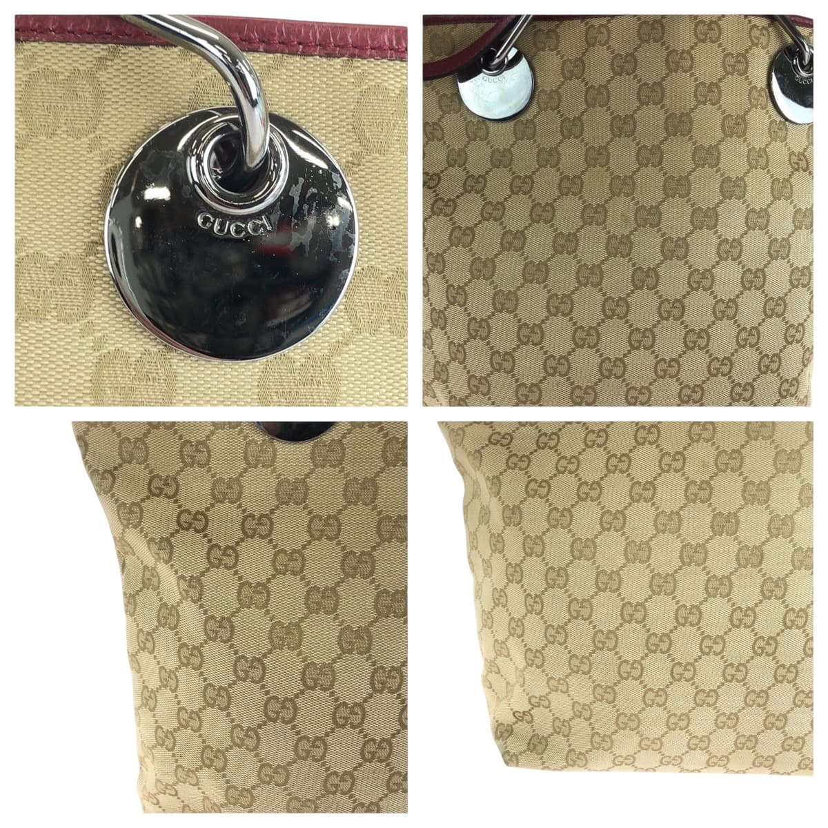 グッチ GGキャンバス トートバッグ