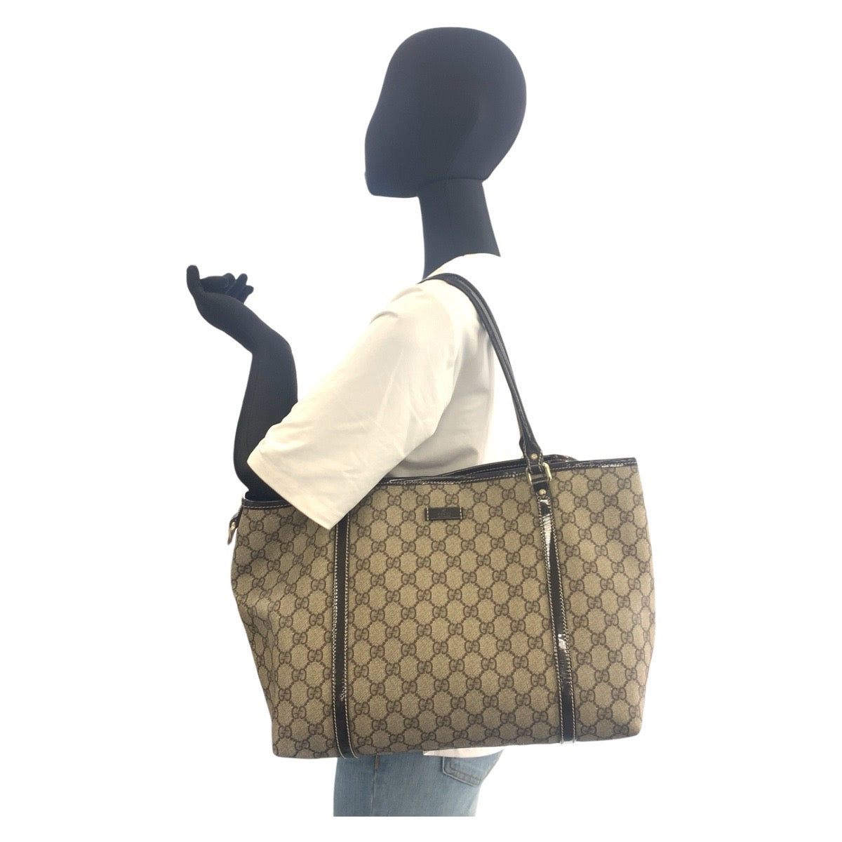 グッチ GGスプリームキャンバス トートバッグ