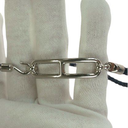 エルメス ルリ レザー メタル ブレスレット