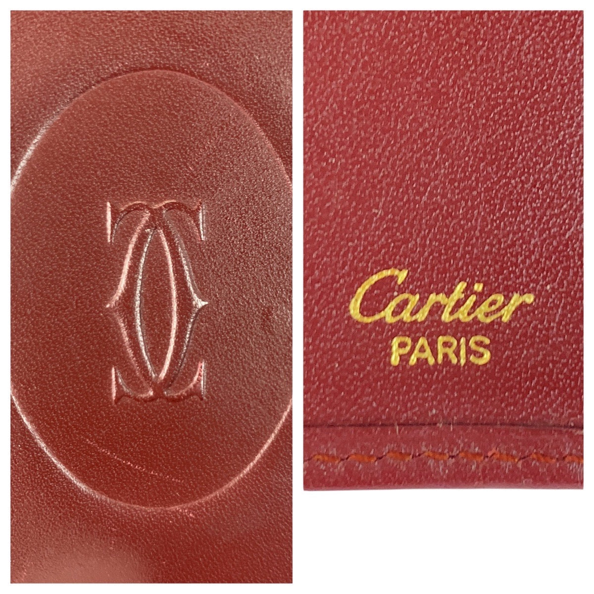 カルティエマストライン レザー長財布