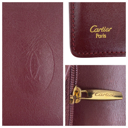 カルティエマストライン レザー長財布