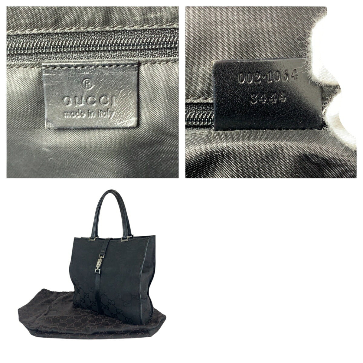 グッチ ジャッキー GGキャンバス トートバッグ