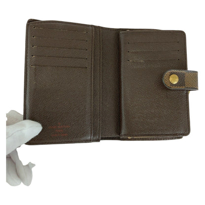 ルイヴィトン ポルトフォイユ ヴィエノワ ダミエエベヌ 折財布