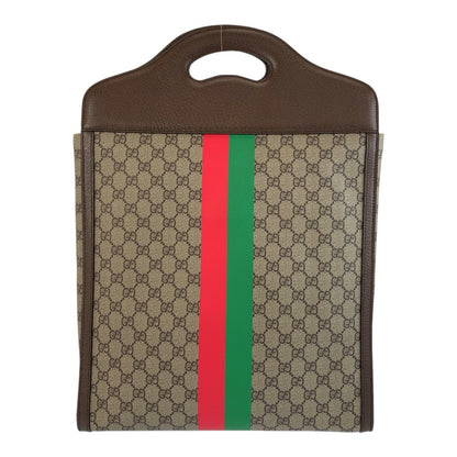 グッチ GUCCI TIGER GGスプリームキャンバス／レザー2wayバッグ