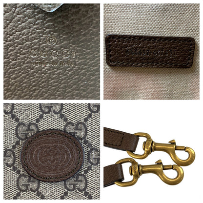 グッチ GUCCI TIGER GGスプリームキャンバス／レザー2wayバッグ