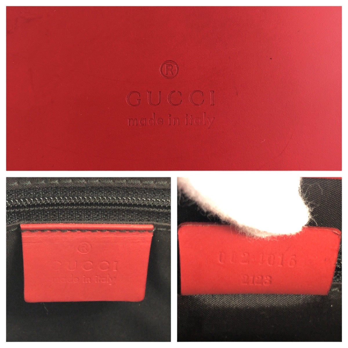 グッチ バンブー レザー2wayバッグ