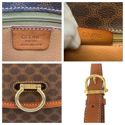 セリーヌ マカダム PVC ショルダーバッグ