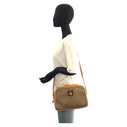 グッチ マイクロGGシェリーライン PVCショルダーバッグ