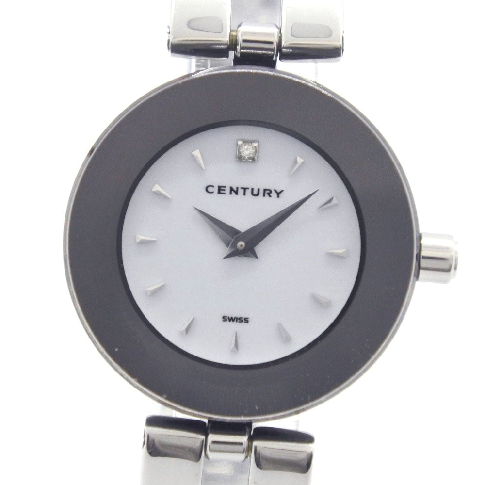 Century Time Gem ステンレス スチール クォーツ ウォッチ