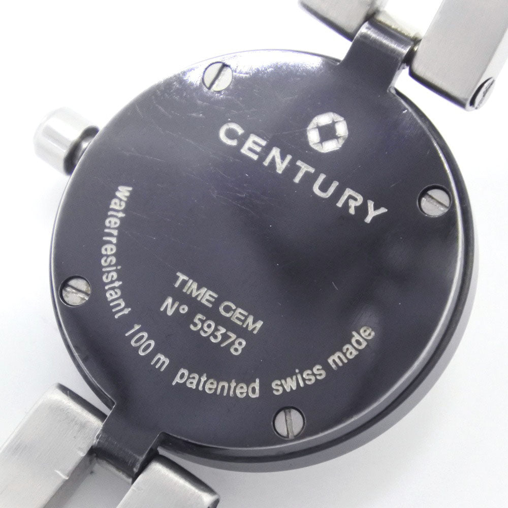 Century Time Gem ステンレス スチール クォーツ ウォッチ