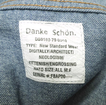 Danke Schon リメイク デニム パンツ L インディゴ