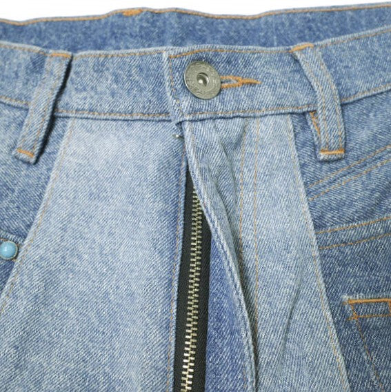 Danke Schon リメイク デニム パンツ L インディゴ