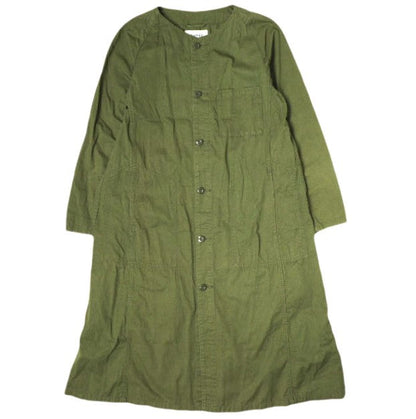 BEAMS BOY オリーブ ミリタリー シャツ ドレス