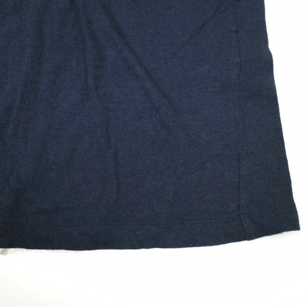 Pilgrim Surf+Supply ヘンリー ネック カット アンド ソーン Tシャツ