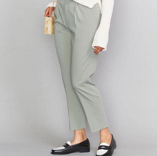 BEAUTY&YOUTH UNITED ARROWS テーパードパンツ S ライトグリーン