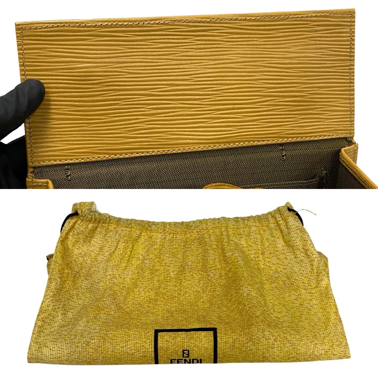 フェンディ レザー2wayバッグ