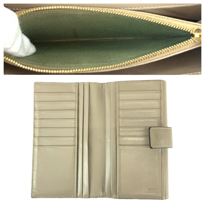 フェンディ ピーカブー レザー長財布