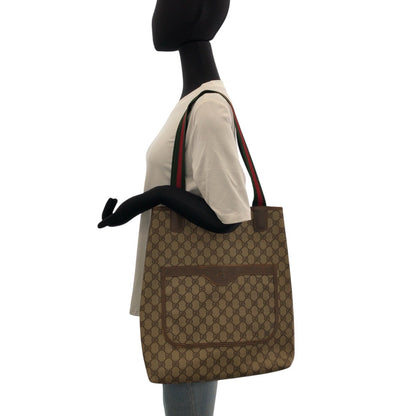 グッチ GGスプリームキャンバス 2wayトートバッグ
