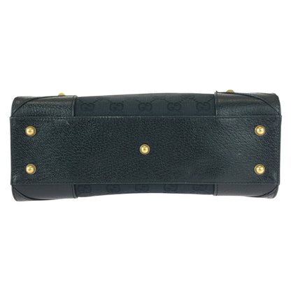グッチ GGキャンバス レザー トートバッグ