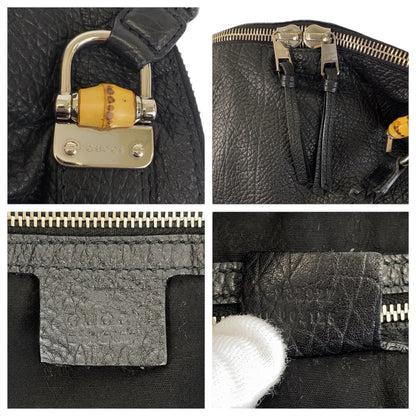 グッチ バンブー レザー2wayバッグ